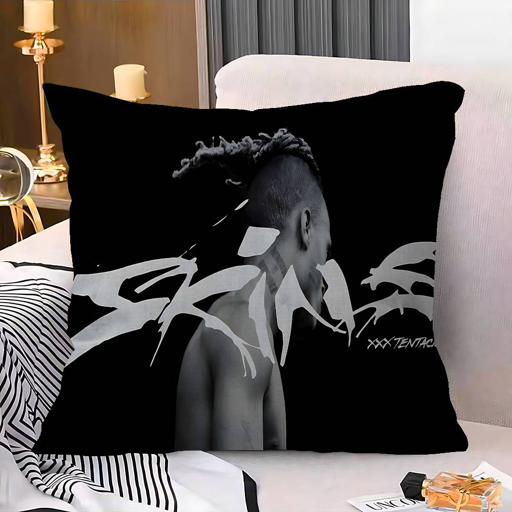 Rapper Music Xxx-Tentacion Personalized Pillow Dust Cover Bedroom Kids Party Decoration Pillowcase Birthday Children Gift