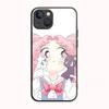 B-11 Sailor Moon Black Case for Samsung S24 S23 S22 S21 S20 FE S10 Lite Ultra S7 S8 S9 Plus A05S A11 A12 A13 A15 A22 A24 A25 A32 A52 A71 5G