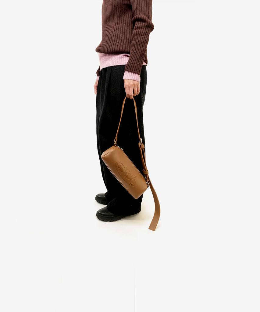 Inneq Chunky Buckle Air Bag Eye-Camel