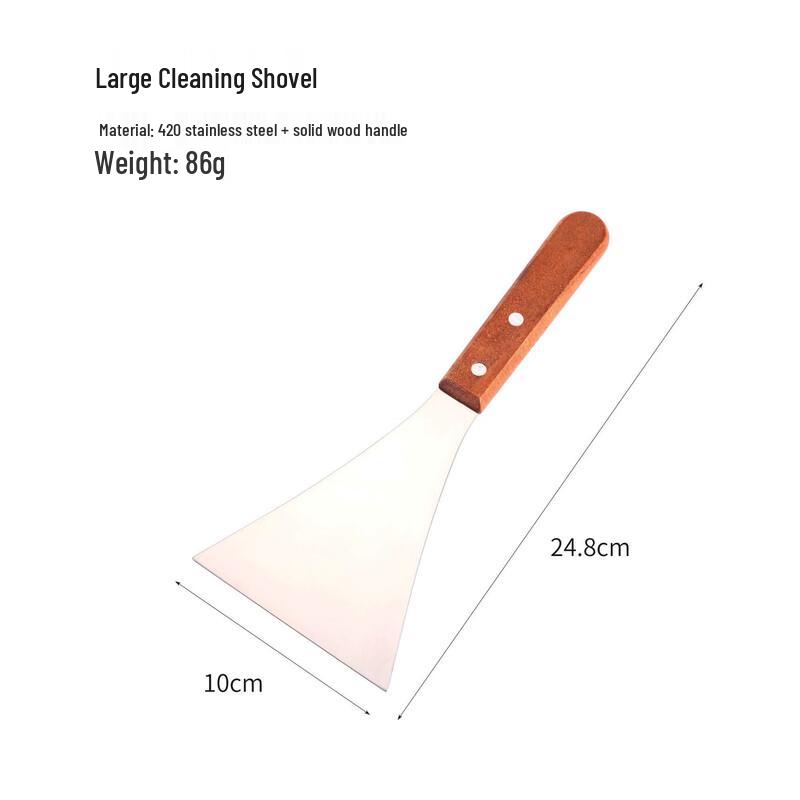 Multi-Purpose Stainless Steel Kitchen Spatulas & Turners