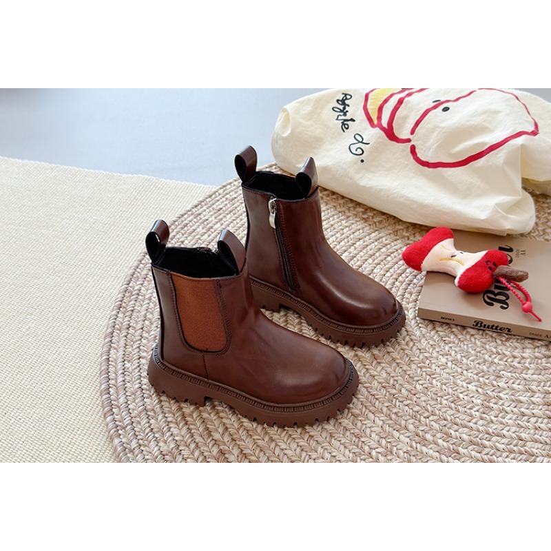 Girls Martin Boots Autumn Short Boots British Style Kids Fashion Boots