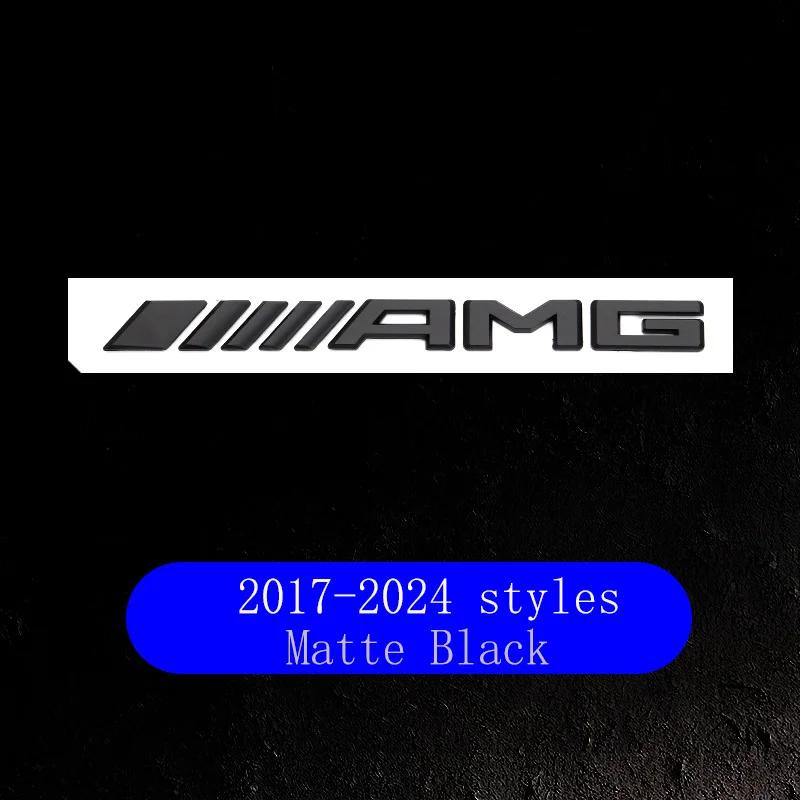 GLC GLB AMG Logo Car Tail Trunk Auto Emblem Sticker Accessories For Mercedes Benz Brabus Smart Maybach W204 GLC CLA W205 W203 W