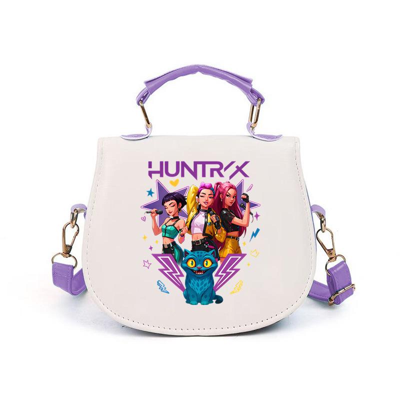 Kpop Animation Cartoon Printing Korean Version Of The Trend Handbag Multi-Function Portable Shoulder Messenger Bag