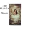 78Card Thelema Tarot Oracle Cards For Fate Divination Board Game Tarot And A Variety Of Tarot Options P