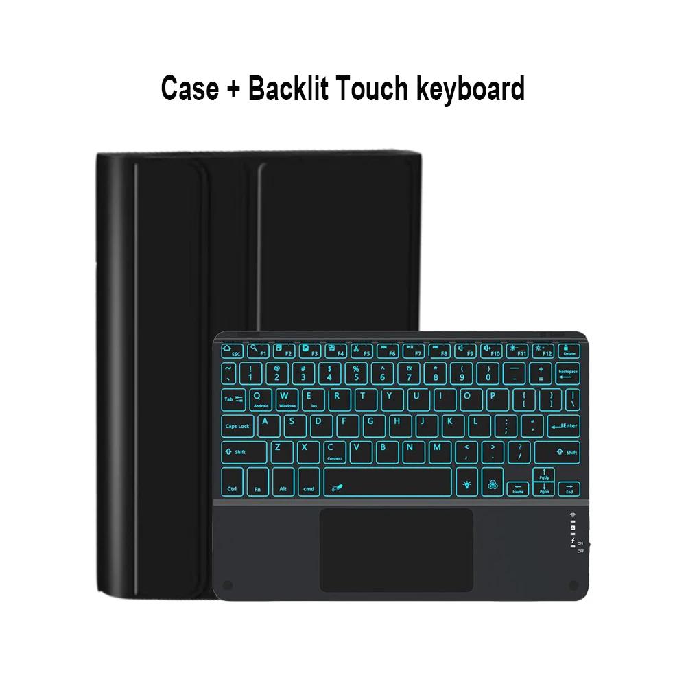 Pro pouzdro Samsung Galaxy Tab S5e 10,5 palce, kryt s klávesnicí pro tablet Samsung Galaxy Tab S5e 10,5 palce SM-T720 SM-T725 Funda
