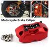 Motorcycle Brake Caliper Front Rear Disc Brake Master Cylinder Adapter for Honda