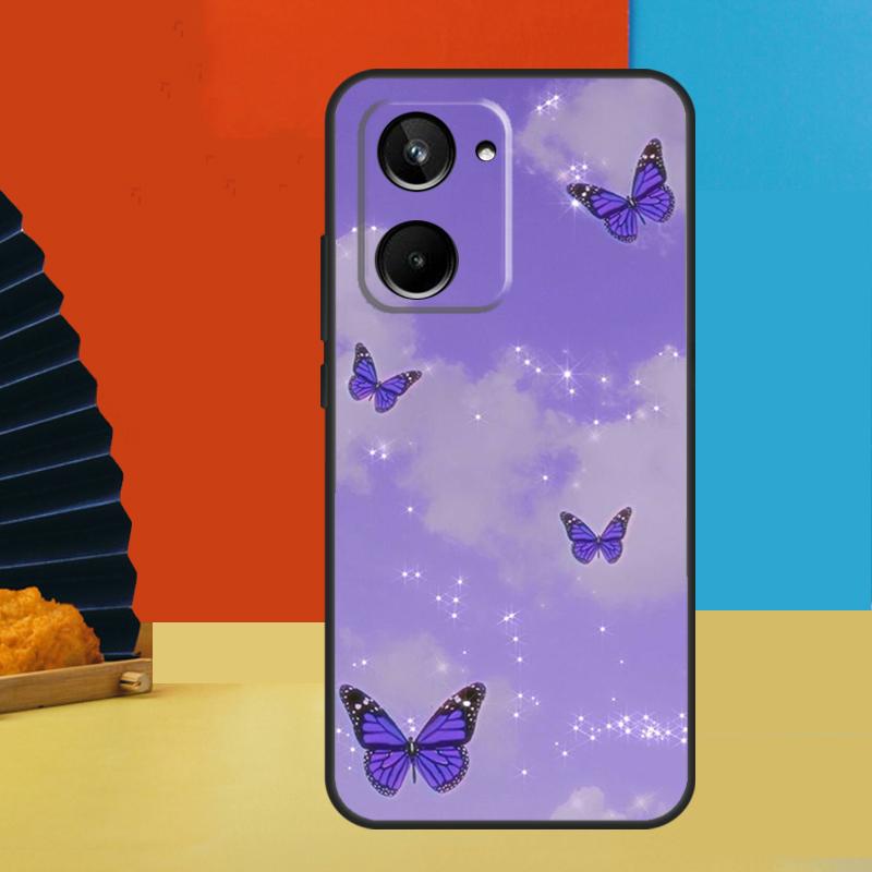 Cute Butterfly For Realme 15 Pro 10 11 12 13 14 Pro Plus GT6 GT7 C51 C53 C55 C61 C63 C65 C67 C71 C75 Case