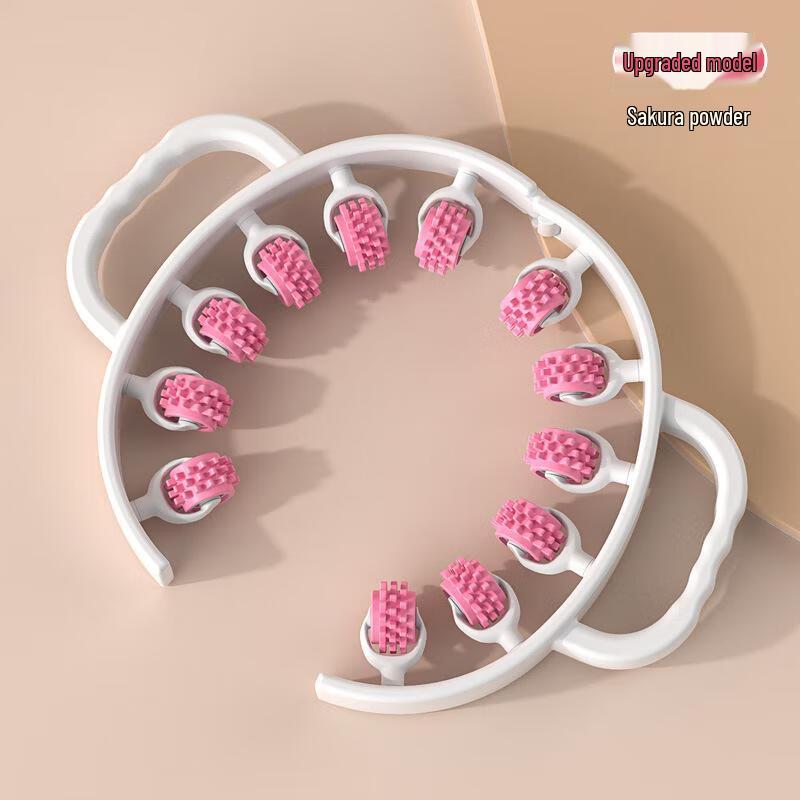 Senying Adjustable 12-Wheel Leg Massager