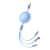 100W Type-C 3-in-1 Fast Charging Cable for Huawei, Android, and Apple Devices
