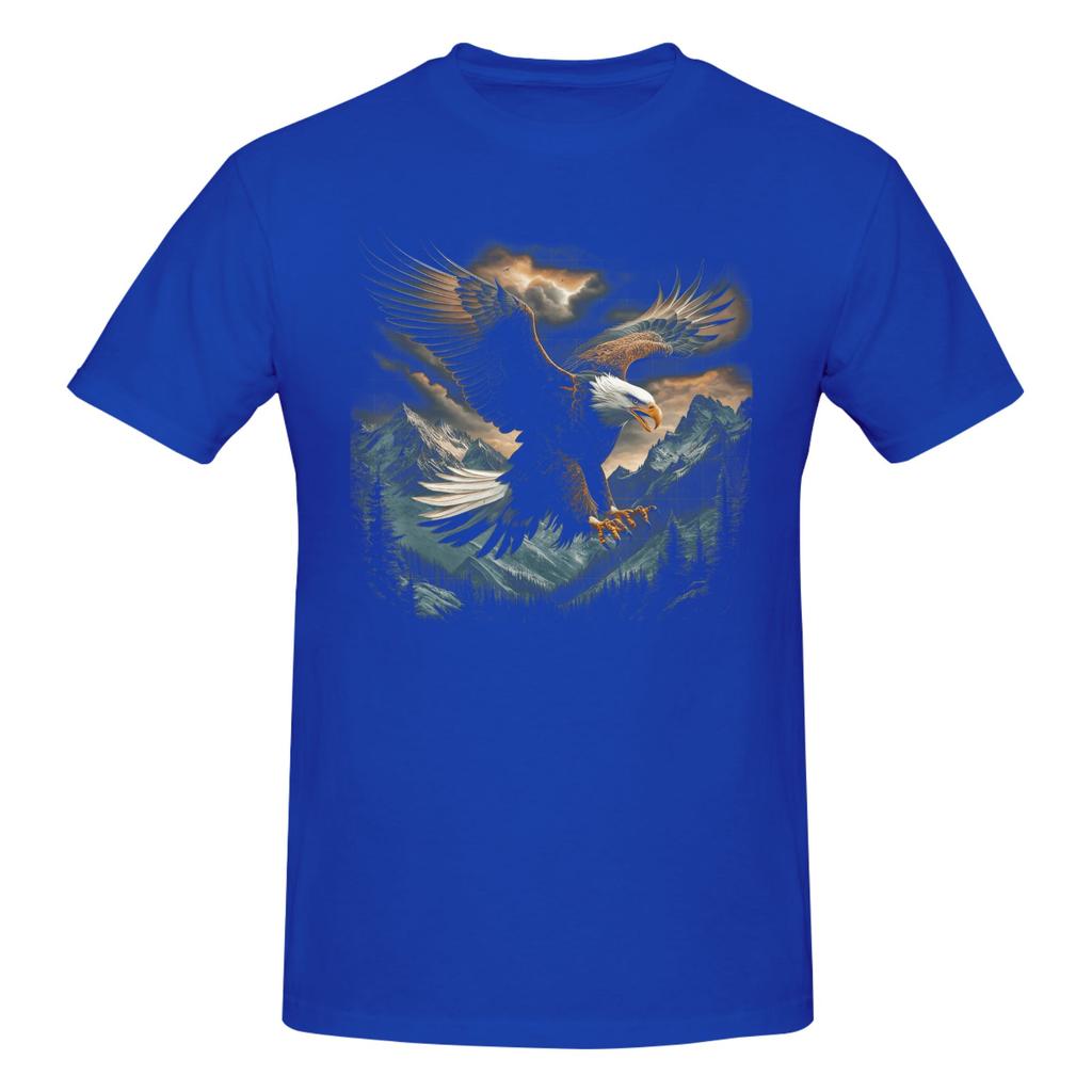 1 Piece Wild Eagle Landscape Funny Graphic 100 Cotton Tshirt Eeagle Tops Tees For Unisex