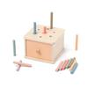 Color Cognition Montessori Wooden Toy Shape Matching Early Education Box  Birthday Gift