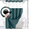 Hándùn Waffle Weave Shower Curtain