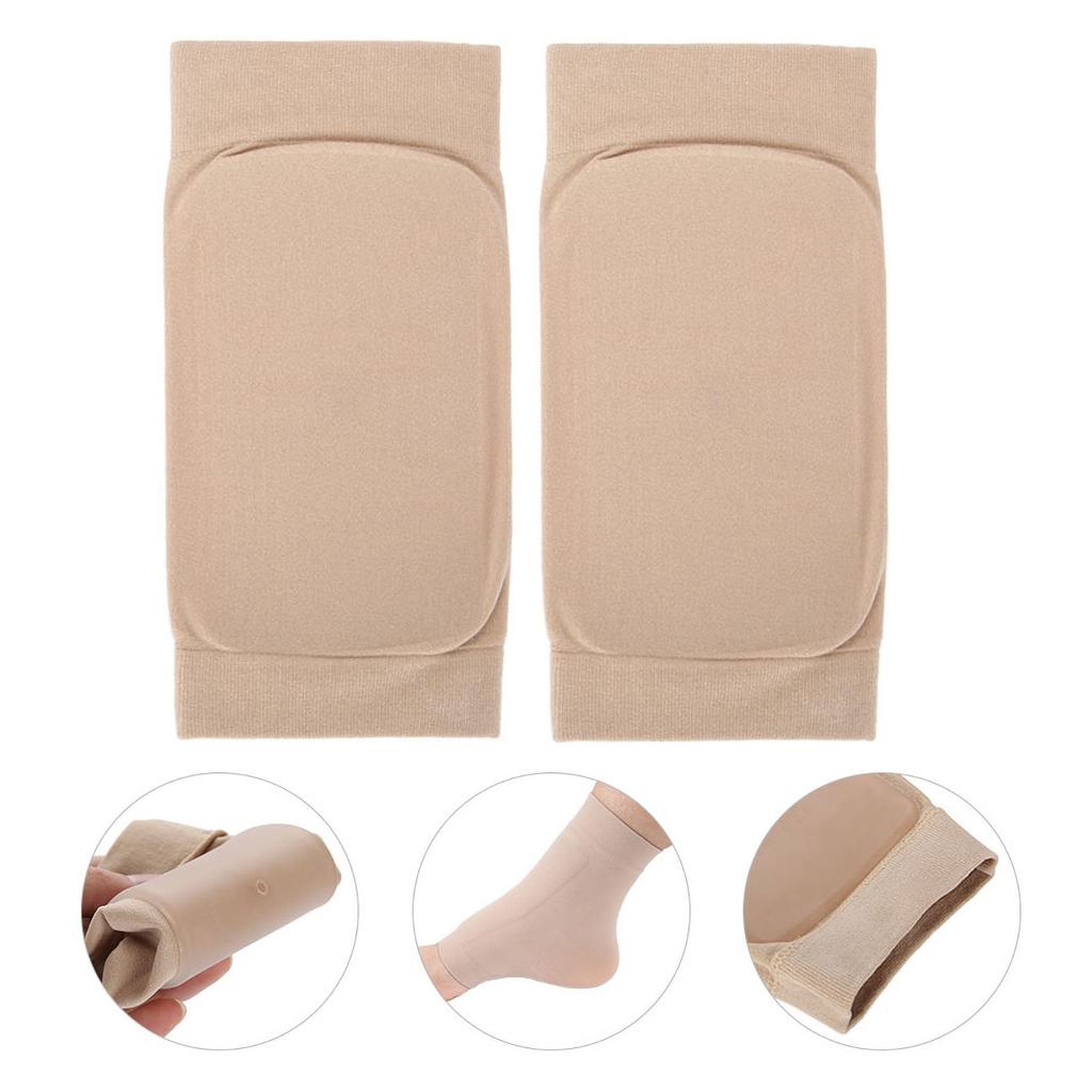 Soft Elastic Ankle Protection Sleeve Silicone Protective Pad Breathable Foot Heel Crack Sock