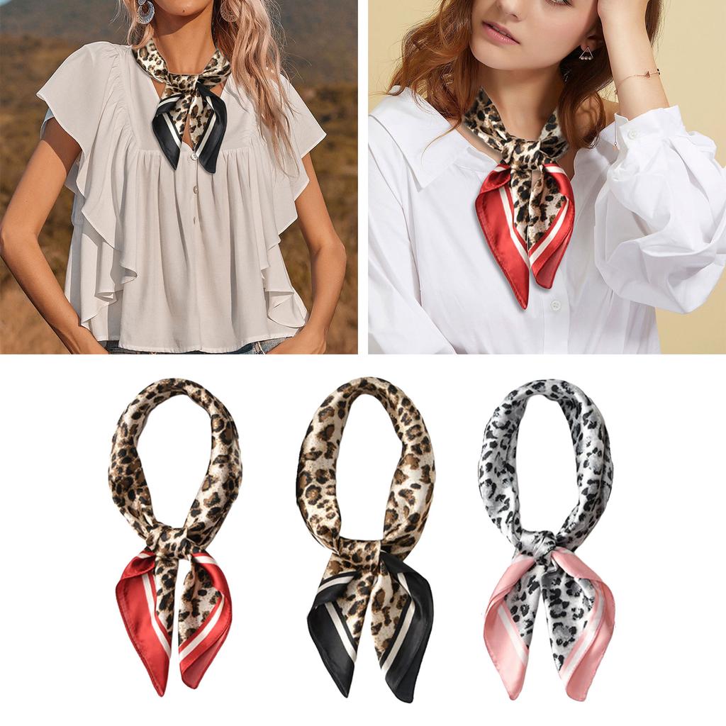 Large Scarf Silk Feeling Square for Men Women Multifunctional Head Scarf Unisex Hijab Outdoor Neck Scarves Daily Wear