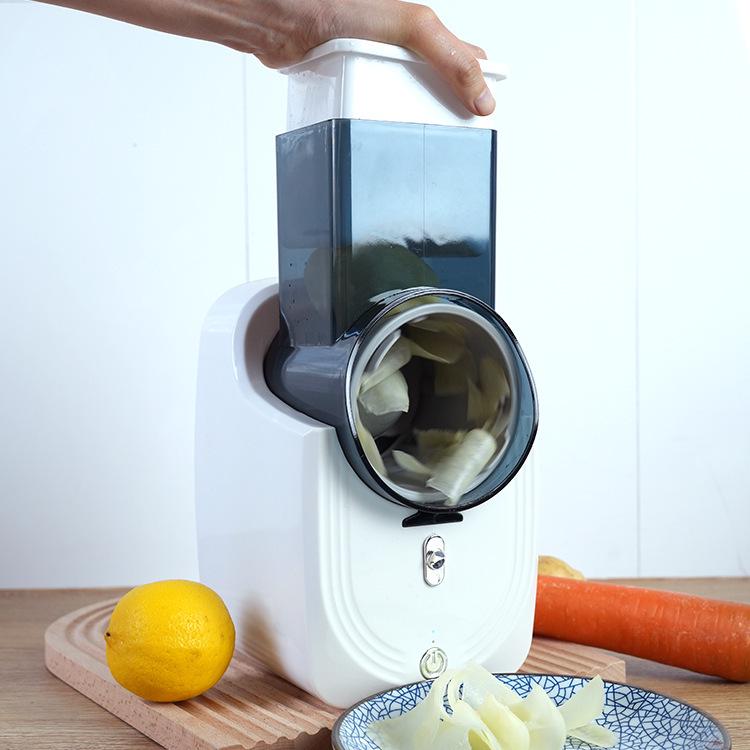 Electric Cyclone Vegetable Cutter: Multi-functional Kitchen Slicer & Shredder Tool
