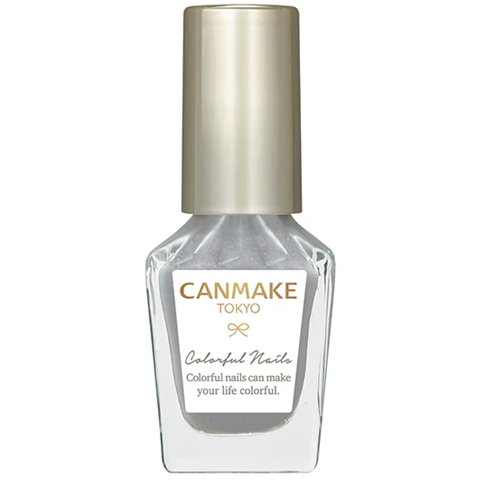 Canmake Colorful Nails N97 Puddle 8мл Лак для ногтей Высокая пигментация Быстросохнущий Светло-голубой с жемчугом - Пигментация, Высыхание,