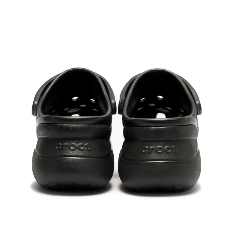 Crocs Bae Clog EVA Little Whale Black Pink Vintage Clog Hole Shoes Women's Black Pink