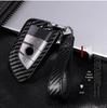 KAKTUS Carbon Fiber Car Key Case for BMW 18 Models 57 Series X1/X3 - Full Wrap Shell