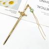 New Antique Metal Sword Hairpin Women's Fashion Chinese Simple and Creative Pan Hairpin Jewelry Temperament Headwear Accessories