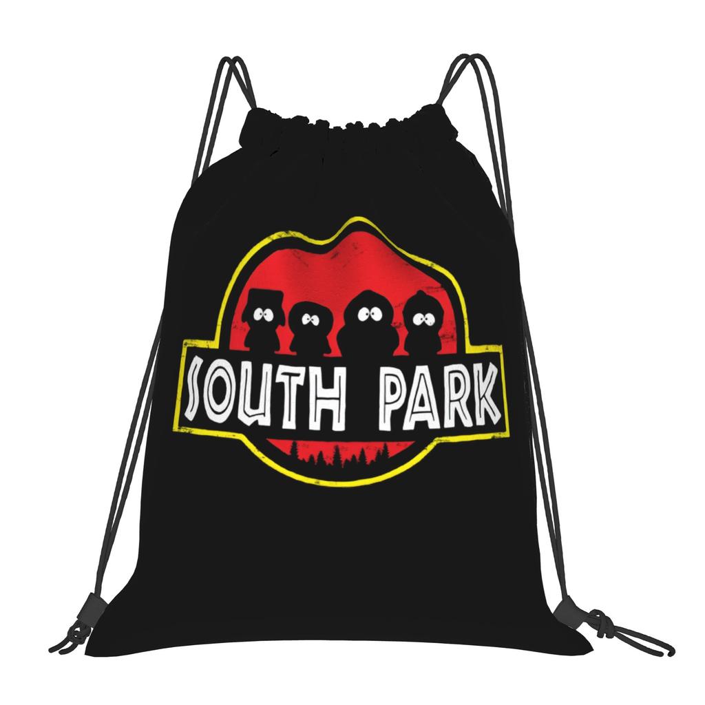 Custom Southes Anime Erics Drawstring Bag for Training Yoga Backpacks Women Men Cartoon Sports Gym Sackpack