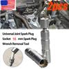 14mm 16mm Thin Wall Universal Joint Spark Plug Socket Removal Taller Tool