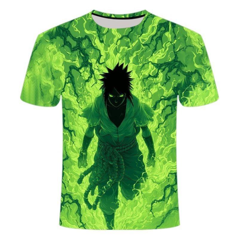 

The 2026 Summer Bestsellers of The Naruto Pattern Series 3D Printed TrendyMen s short-sleeved shirt S