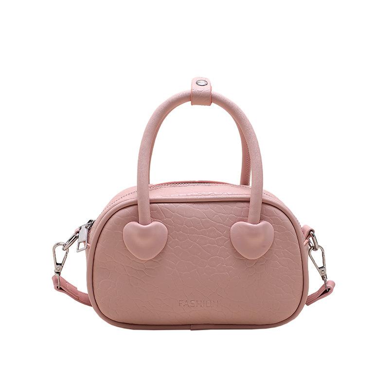 

High-end fashion handbag bag women s 2025 new foreign style Korean version versatile shoulder bag ins simple messenger bag розовый