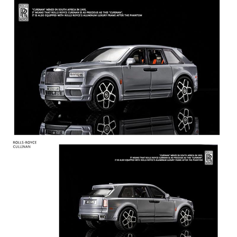 1/20 Scale Cullinan Alloy Luxury Model Car Diecasts Metal Toy, Pull Back Vehicle with Sound and Light για παιδιά Συλλογή δώρων για ενήλικες