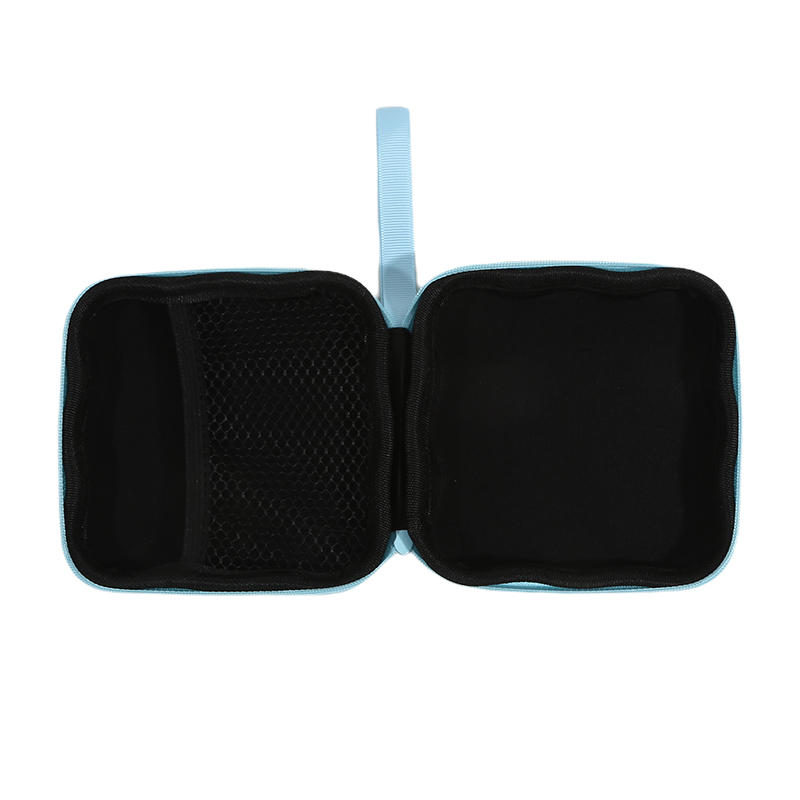 Lightweight Portable Travel Data Cable Small Storage Bag PU Zipper Bags Multifunctional Charger Protector Coin Purse