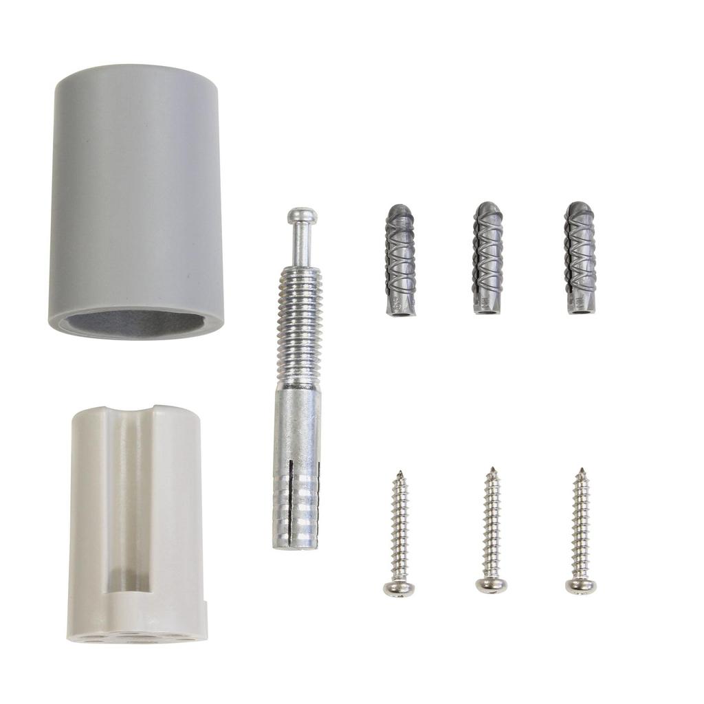 Waki Sangyo Pirie Dvere pre exteriér a interiér Drevo a BH1165 Stoper, Dvere, Betón, Sivá, 52mm,