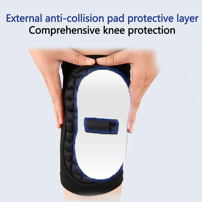 1Pair Protective Sponge Knee Pads For Volleyball, Soft Breathable Knee Support Knee Brace For Women Men Sports Dance Football
