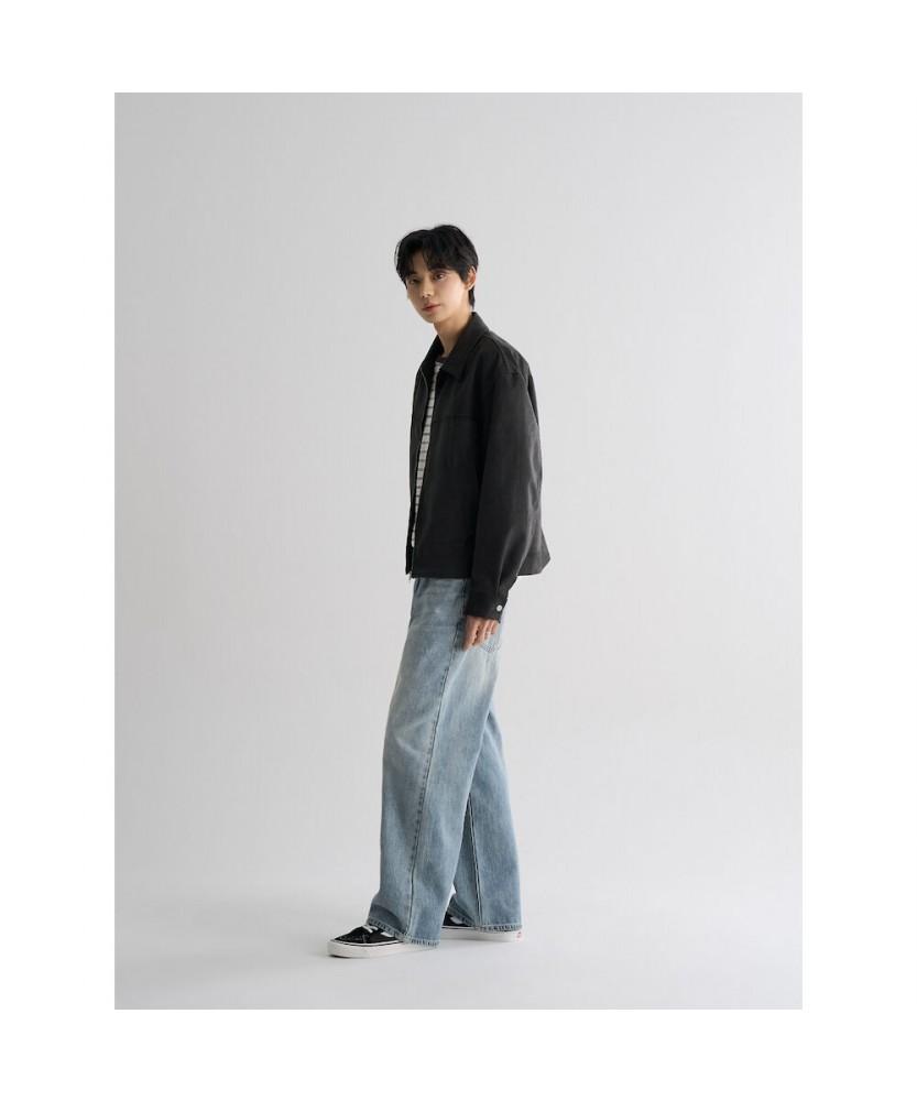 8Seconds Faux Suede Collar Blouson Ash