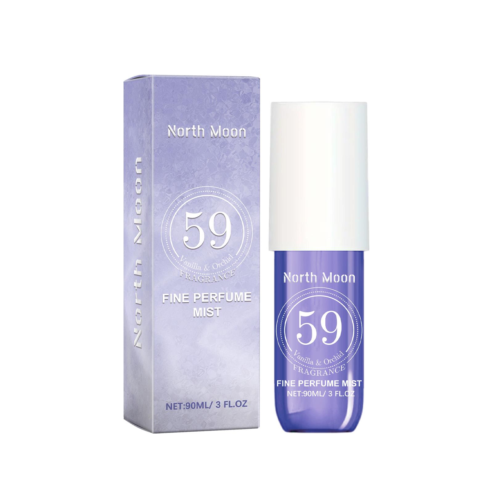 North Moon vanilla perfume spray fresh and natural orchid fragrance, elegant and long-lasting fragrance, dating perfume