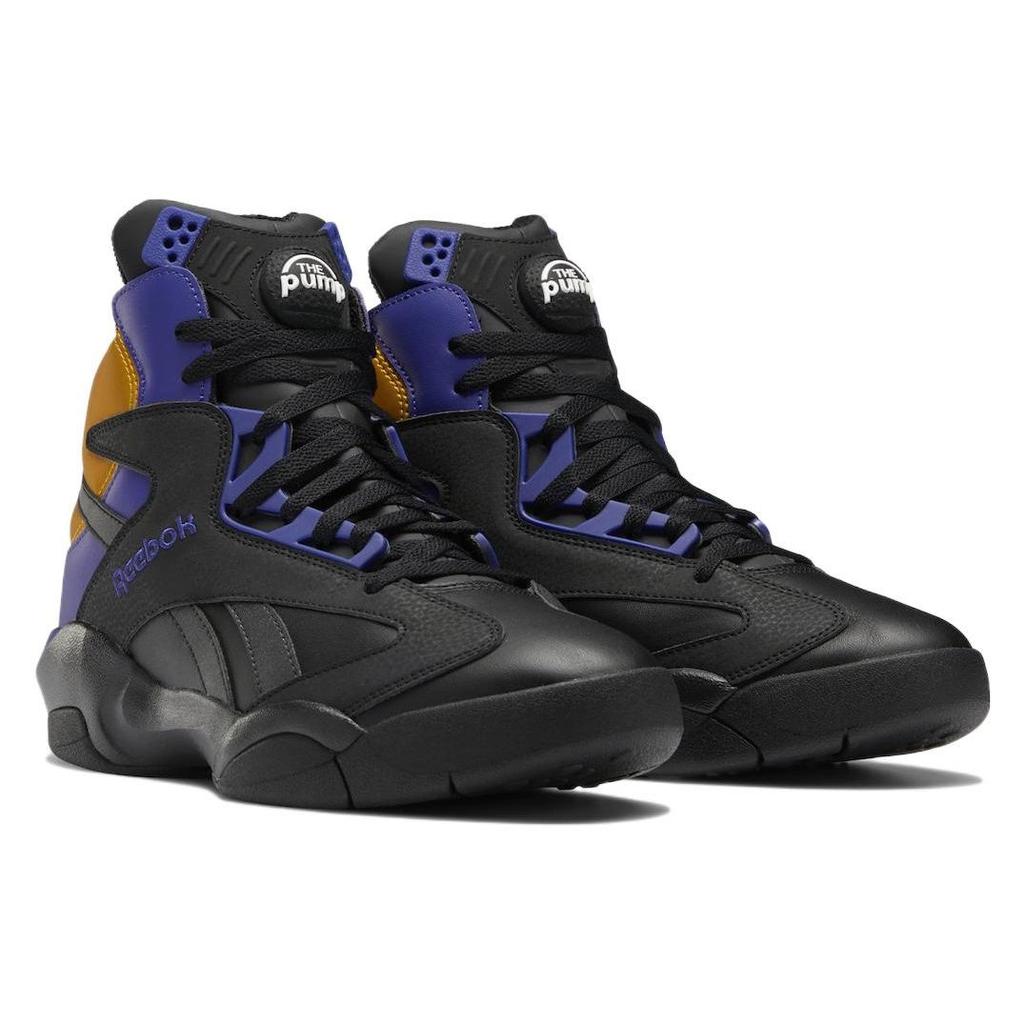Reebok Shaq Attaq LA To LA Men Sneakers Black Core-Black Bold-Purple GY7127