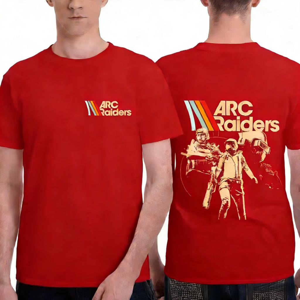 ARC Raiders Gestreifte T-Shirts ARC Heißes Spiel Survival Evolved Sweatshirt Geschenke für Gamer Kleidung Unisex Vintage Spieleliebhaber Oberteile
