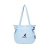 New KANGOL Nylon Large Capacity Shoulder Bag Crossbody Bag Unisex Glacier Blue/Black/Peach Pink/Mint Green/Khaki KGC1510
