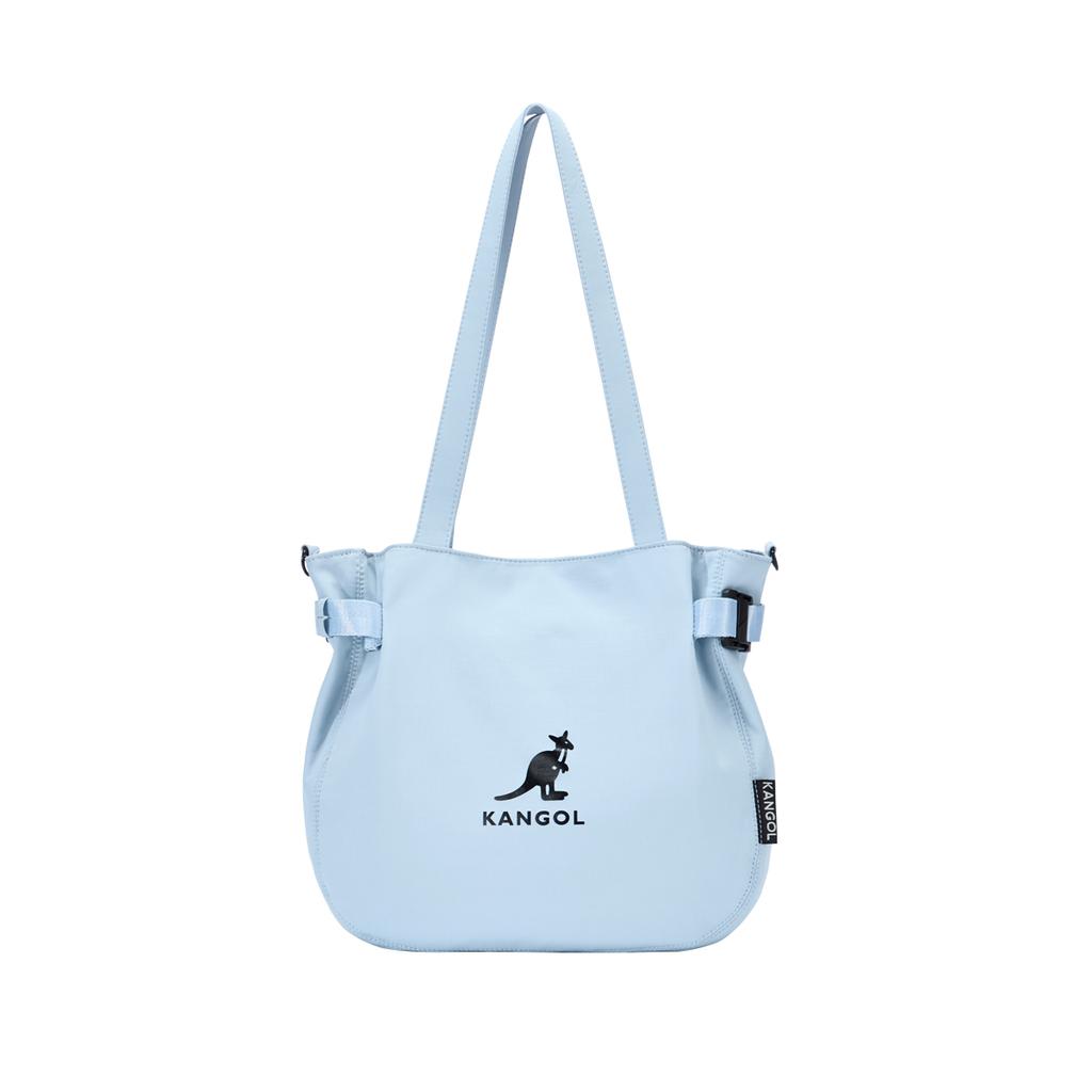New KANGOL Nylon Large Capacity Shoulder Bag Crossbody Bag Unisex Glacier Blue/Black/Peach Pink/Mint Green/Khaki KGC1510