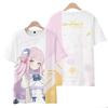 Blue Archive Takanashi Hoshino Anime 3D Print T-Shirts Men Women Short Sleeve T Shirt Tops Y2K Street Harajuku Tees Men Clothing