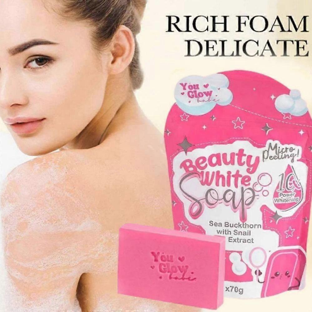 Beauty White Zeep van You Glow Babe, 5 Stuks x 70g