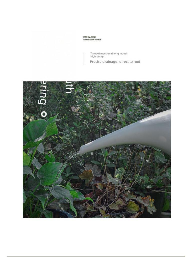 Ciemnozielona konewka z długą wylewką i butelką ze spryskiwaczem, duża pojemność do roślin ogrodowych i domowych