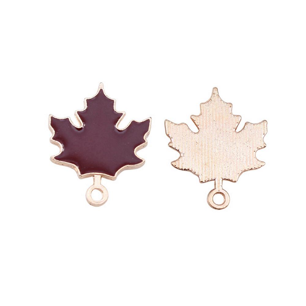 Enamel Charms Multi Color Flower Pendants For Floral Themed Jewelry