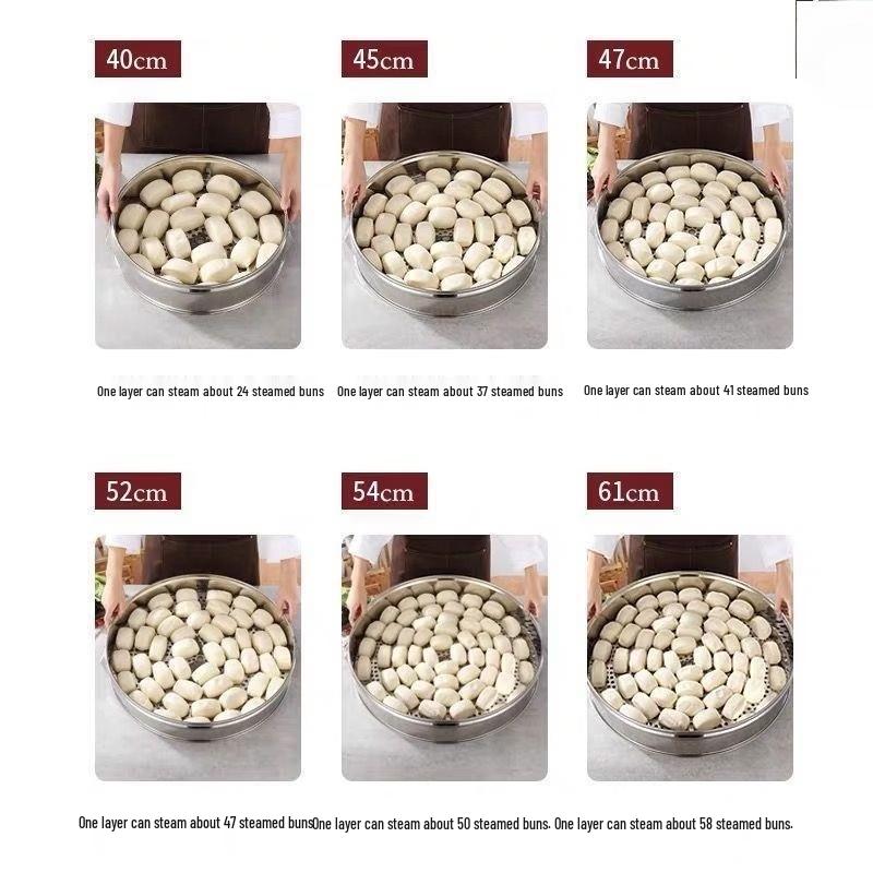 Xihe Thickened Stainless Steel Multi-layer Steamer