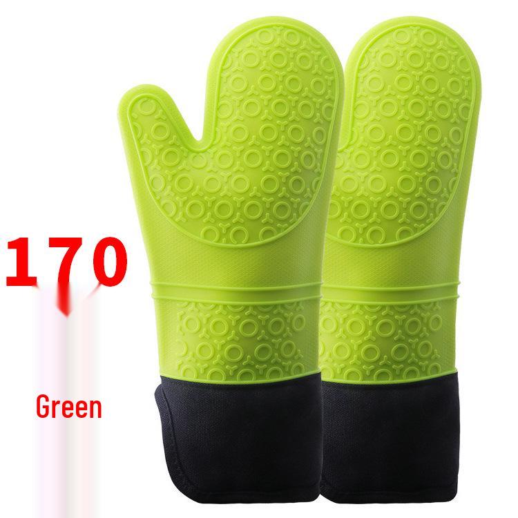 Nine Likes Hitzebeständige Silikonhandschuhe zum Backen - Dick, Qualitätsisolation