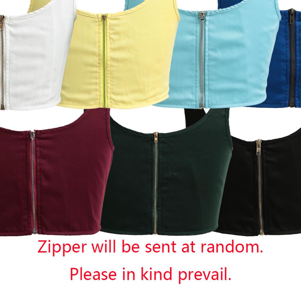 Women Lace Up Waistband Corset Belt Tank Shoulder Tie Up Eyelet Front Back Zipper High Waist Belt