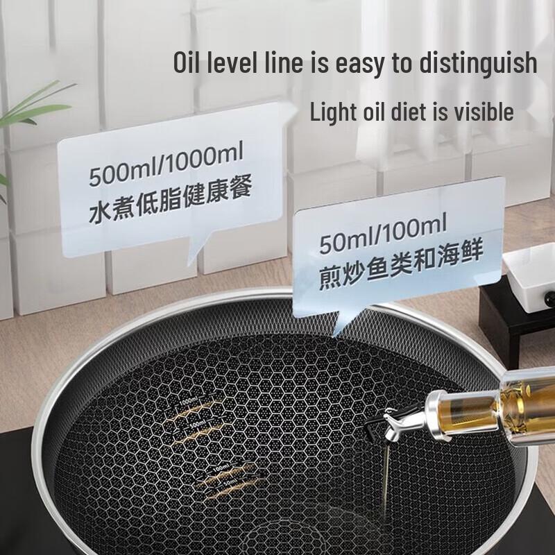 KOBACH 32cm 5th Gen Antibacterial Honeycomb Wok
