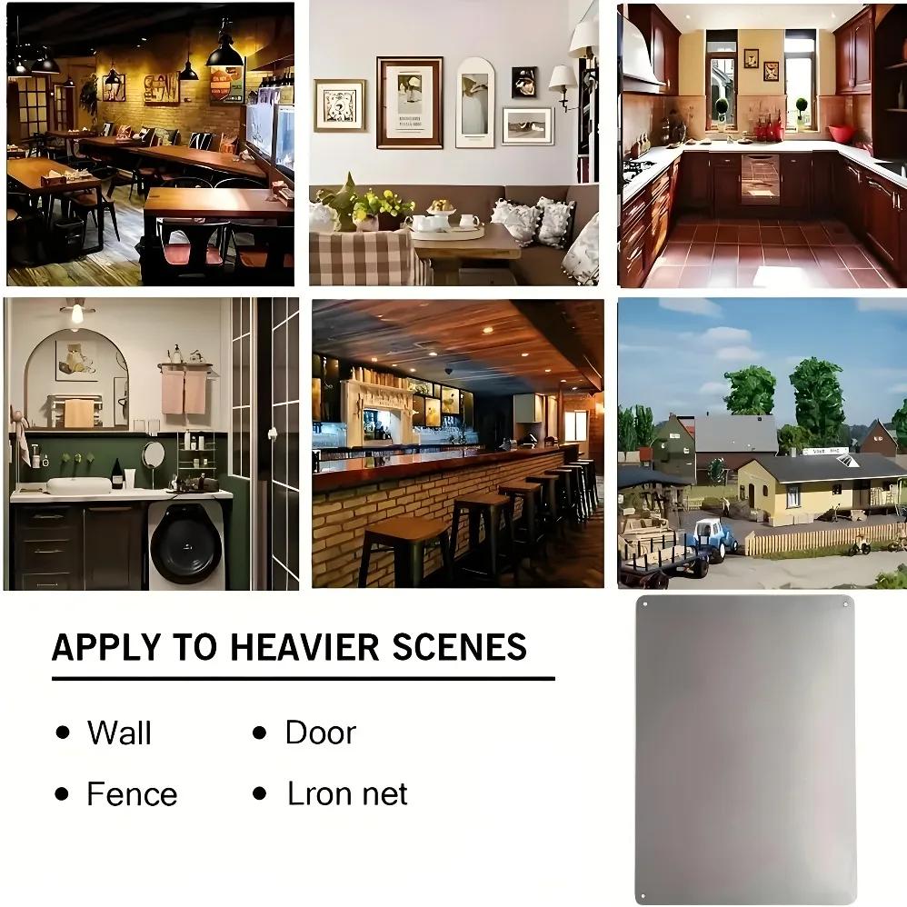 Retro Metal Tin Sign Vintage Dancing Girl Wall Art 8x12 Inch for Home Bar Cafe Decor