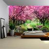 Natural Wall Tapestry Mandala Garden Landscape Bohemian Room Decoration Psychedelic Tapiz Hippie Bedroom Cloth Carpet 8 Sizes