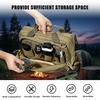 600D Oxford Cloth Tactical Gun Case Multiple Pockets Tactical Messenger Bag Tactical Handbag for Outdoor Hunting Shooting Range