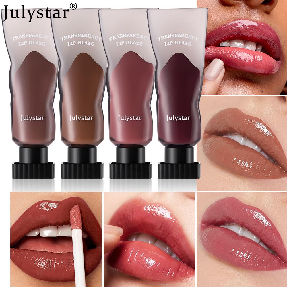Julystar Moisturizing Gloss Lip Lacquer Long-lasting Hydration With A Mirror-like Watery Shine Available In 8 Shades
