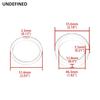 For Harley Big Twin 1990-2006 Sportster XL883 1200 1988-2006 Motorcycles Carburetor Carb Manifold Intake Pipe Gasket Spacer Seal